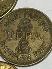 4 Vintage Parking Tokens  qf1 Search My Store Now For Deals Deals Deals 