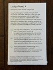 Ledger Nano X Cryptocurrency Bluetooth Hardware Wallet - New Sealed - 
