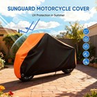 118  Motorcycle Cover Waterproof Uv Dust Wind Protect For Harley Davidson Honda