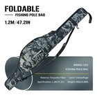 Foldable Fishing Pole Bag Fishing Tackle Storage Bags Portable Fishing Rod Bag
