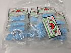 Bulk Wholesale Lot 96 Darice Blue Miniature 1  Flocked Banzai Bear Teddy Bears