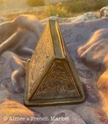 Antique Persian Islamic Brass Cigarette Dispenser case