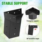Deer Stand Brackets 4x4  Heavy Duty Elevator Bracket For Deer Blind Outdoor Hunt