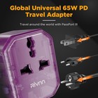 Travel Plug Adapter  All In One Travel Charger Outlet Converter Us To Europe