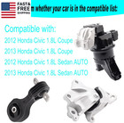 Set Of 3 Engine Motor Mount   Trans Mount Compatible With 2012-2015 Honda Civic