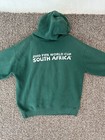 Vtg Official Mexico 2010 South Africa Fifa World Cup Hoodie Sz M Green Y2k
