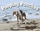 2024 Pooping Pooches Dog Calendar  White Elephant Gag Gift Exchange Yankee Swap