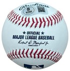 Michael Busch Signed Official Major League Baseball Bas Beckett Witnessed