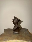 Vintage Rare Douglas Macarther Banthrico General Memorial Bust Still Coin Bank
