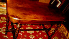 Mahogany Vintage Library Table  Work Desk W drawer 48  Long  Very Low Price    