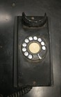  parts  Western Electric Bell Systems F1 Wall Mount Rotary Telephone Black Phone