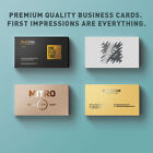 1000 Business Cards Thick 16pt   Full Color   Glossy Uv Coating   Free Shipping