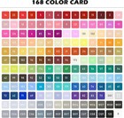 168colors Alcohol Markers Sets  Dual Tip Art Markers   drawing Markers coloring