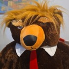 Trumpy Bear Deluxe Plush W american Flag Cape Teddy Donald Trump President 22   