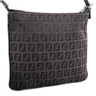 Fendi Zucchino One Shoulder Bag Crossbody Canvas Authentic