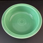 Vintage 1950 Hlc Fiesta Ware Light Green 8 5  Round Bowl  Original Owner 