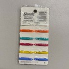 Vintage 1989 Goody Kids Fun Pack   Snap Tight Barrettes Lot Nip Animal Shapes