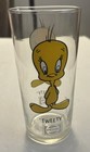 Vintage 1973 Tweety Bird Pepsi Glass Collector Series Warner Bros Looney Tunes