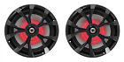  2  Rockville Rkl80mb 8  900 Watt Marine Wakeboard Led Tower Speakers In Black
