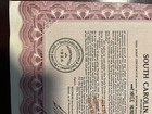 South Carolina Electric And Gas Company Stock Certificate