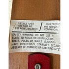 Flexible Flyer Iii Vintage Wooden Snow Sled Red Metal Runners Roadmaster 36in