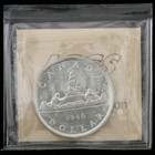 1946  1 Iccs Ms62 Canada Silver Dollar Lustrous Semi Key Date Uncirculated
