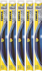 Windshield Wiper Blades  5 Pack  22-inch  Water Repellent  Universal Fit
