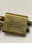 Brass Lighter Ussr Present To Marshal Budenov Semen Signed Stalin Portrait 1940s