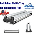 Usa Aluminum Media Roll Holder Mobile Tray Roller For Printing Vinyl Film