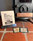 A  Webster   Co Piccadilly Ltd Brass Plaque And Print Block