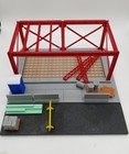 1 64 Scale Green Pipe Stack 3d Printed Construction Diorama Accessory- 3 Pack