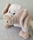 Ganz Webkinz Floppy Pig 8    Plush Pink Stuffed Animal  W code Hm184