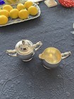 Oneida Vintage Silver-plated Set Including Creamer And Sugar Bowl With Lid