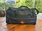 Hard Rock Cafe Save The Planet Canvas Duffel Bag Large  Black  With Strap  Exc 