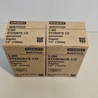  two  Stanley Bostitch Stcr2619 1 2  Galvanized Staples 5000 each Box 