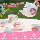 Porcelain Tea Set For Girls Toys Unicorn Gift  13pcs Tea Party Set With Teapot  