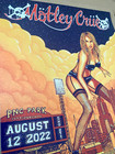 Motley Crue Pittsburgh Aug 12th 2022 Stadium Tour Signed Ap Poster S n   50