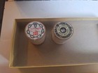 Antique J   P  Coats Best Six Cord Spool Cotton White Thread In Box 2 Spools _vg