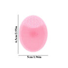 Facial Cleansing Silicone Brush Skin Blackhead Pore Cleaner Massager Scrub Face 