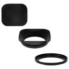 Universal Metal Square Camera Lens Hood Retro Reduce Light For Fujifilm Leica