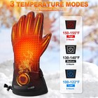 Heated Gloves  Rechargeable Heating Glove For Men Women 3 Heating Levels  To