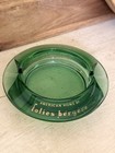 Vtg 60s Hotel Casino Tropicana Las Vegas Folies Bergere Green Glass Ashtray