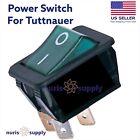 Power Switch For Tuttnauer Rocker Toggle Switch Illuminated Green Tus009 0191017