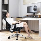 Ergonomic Office Chair With Adjustable Lumbar Support  Mesh Back   Headrest