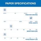 Hammermill Printer Paper 20 Lb Copy 8 5 X 11-8 Ream - 92 Bright Made In