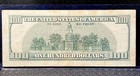 1996  100 Dollar Bill  Federal Reserve Note Ab40748570c  b2  Back  44  1789 Seal