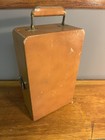 Vintage Travel Bar Set Portable Bar Leather Luggage Case 