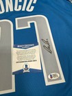 Luka Doncic Nba Hand Signed Autographed Jersey Bas Authentication
