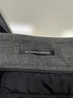 Talbots Size 10 Chatham Ankle Pant Grey Side Zip Stretch