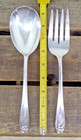 1847 Rogers Bros Is Daffodil Serving Fork   Spoon Set Vintage 1950 s Set